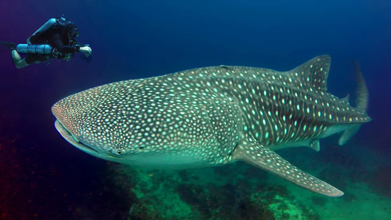 Techical Diving Phuket with Vin and a Whale Shark