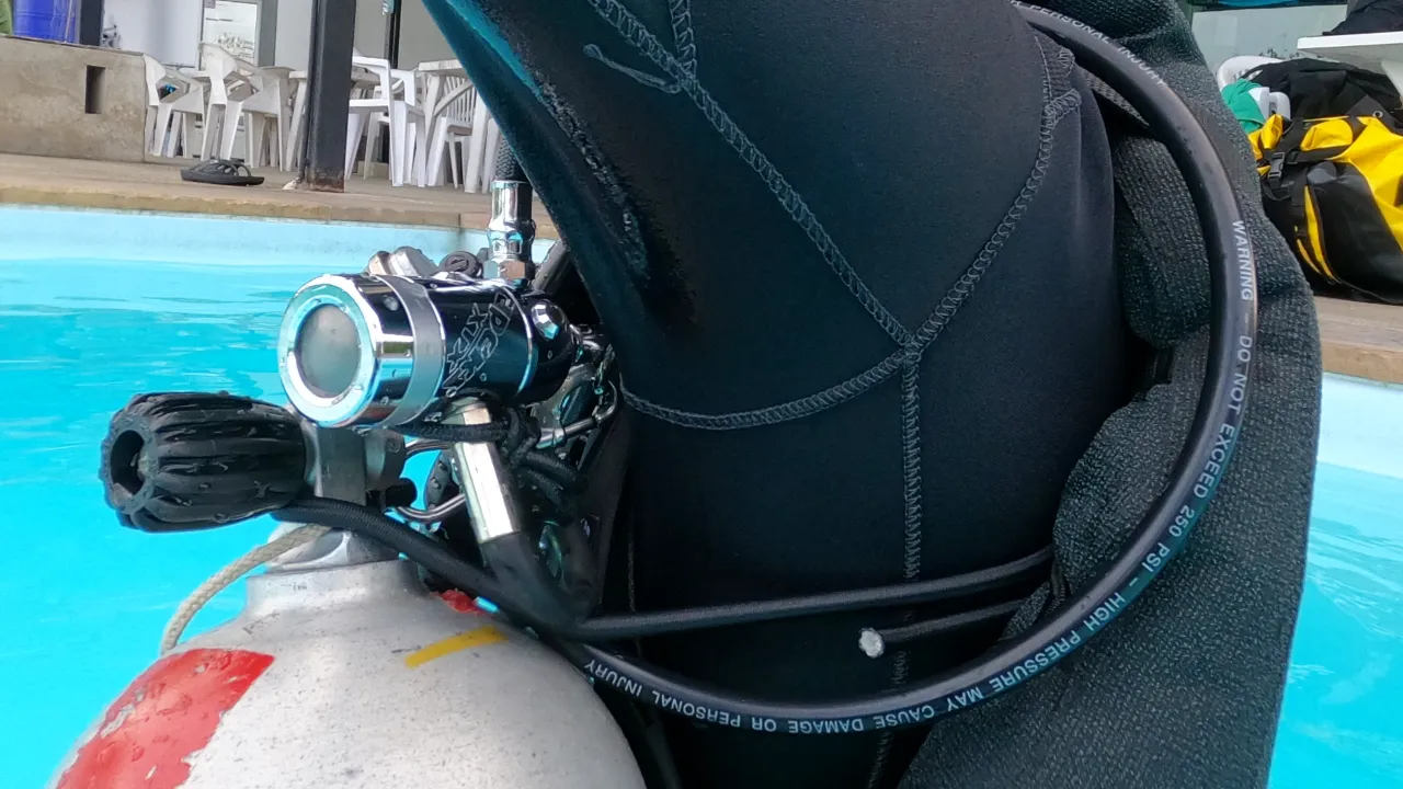 Sidemount Bungee Setup and Hose Routing for Toddy Style BCD