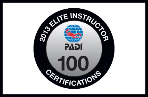Phuket PADI Scuba Instructor Elite Award