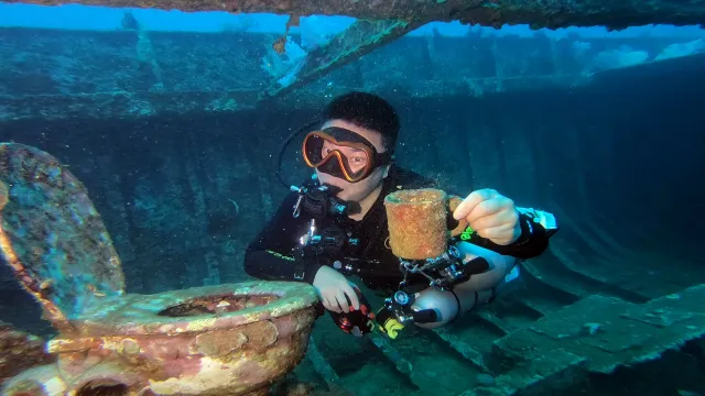 Diving from Phuket on Racha Yai's wrecks and artificial reefs