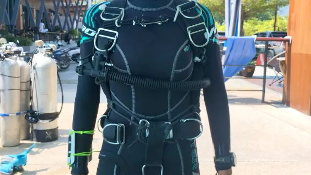 XDeep sidemount harness with XDeep Classic BCD